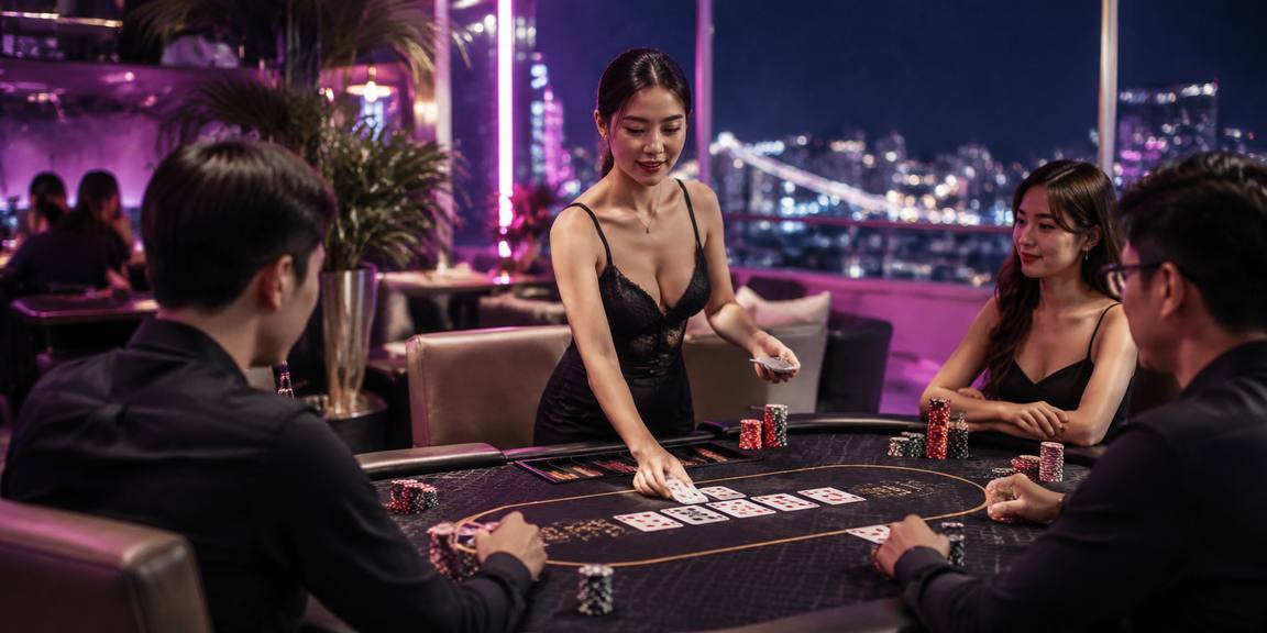 king788 Bàn baccarat, roulette và blackjack